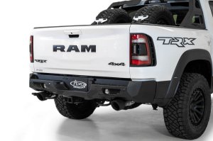 Ram 1500 TRX Bumper - Rear - Addictive Desert Designs - Bomber - Hammer Black - `21-`27